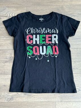 Holiday Time Christmas Cheer Squad Tee